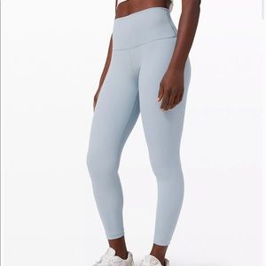 Lululemon Wunder Under HR Tight 25” Chambray size 4
